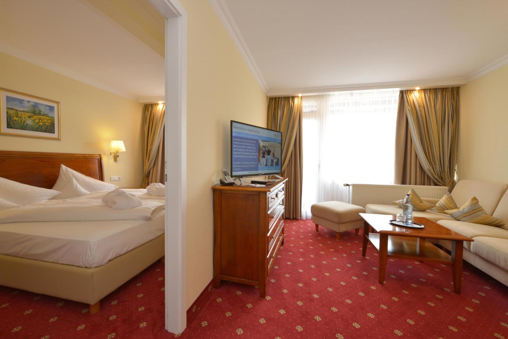 באד פיסינג Hotel Schweizer Hof Thermal Und Vital Resort (Adults Only) חדר תמונה